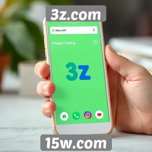 Experiência do usuário em dispositivos móveis no 3z.com